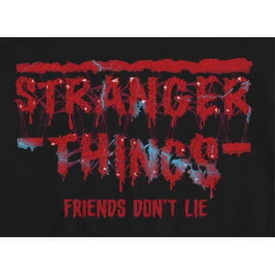 Унисекс ватена блуза STRANGER THINGS - Friend's Don't Lie